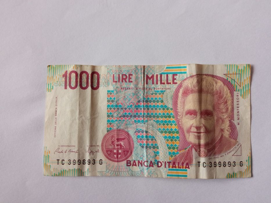 Продаж 1000 lire