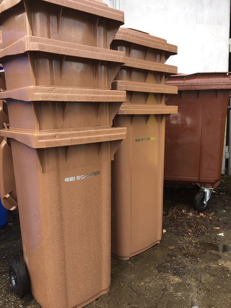 Pojemnik na odpady 1100 l kosz na śmieci nowy-transport