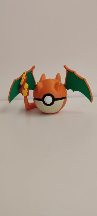 Charizard pokeball pokemon 3d