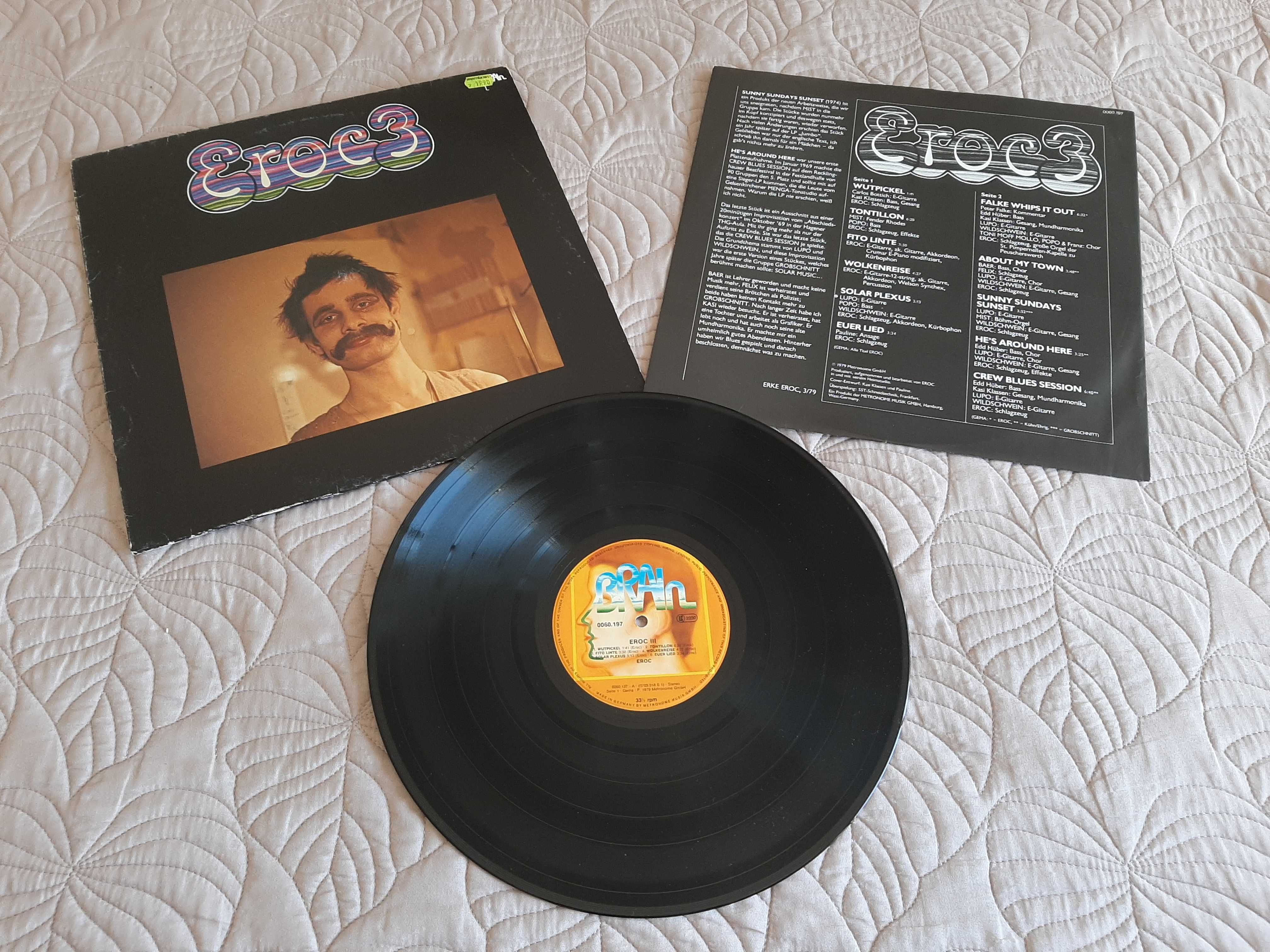 Novalis - Grobschnitt – Eroc – Colosseum - Krautrock – Vinil LP