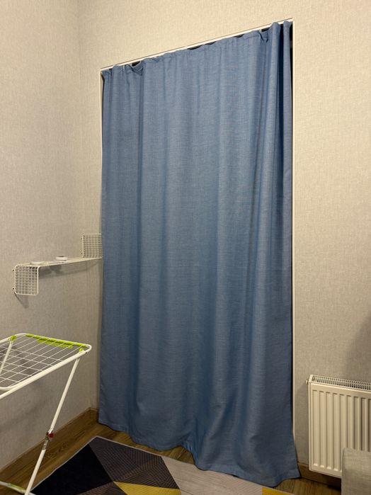 Штора (синя/голуба)