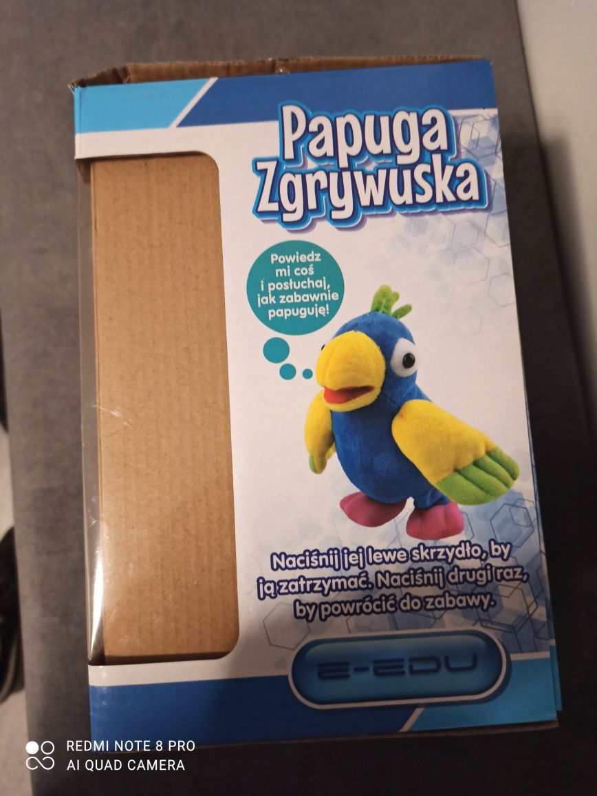 Zabawka Papuga zgrywuska