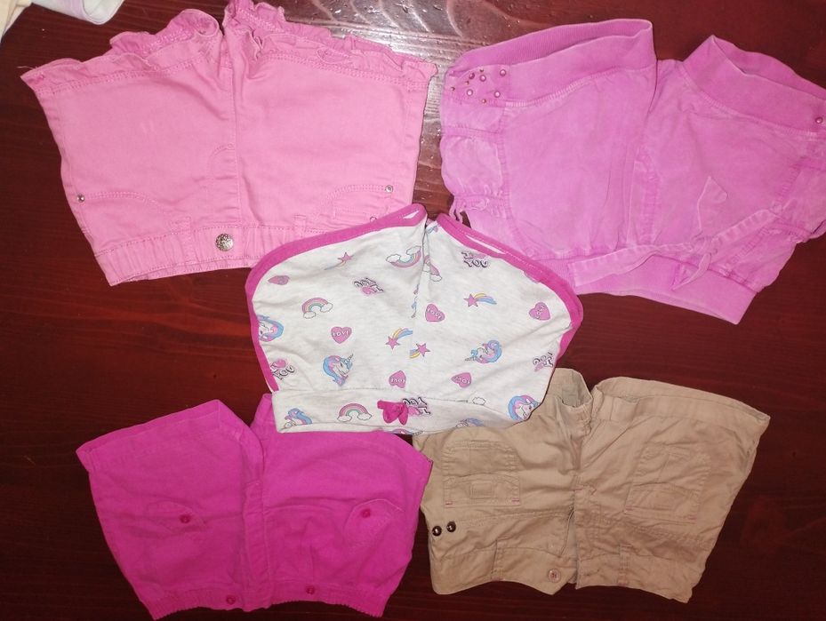 Літній одяг для дівчинки ( шорти, сукні, сарафани)