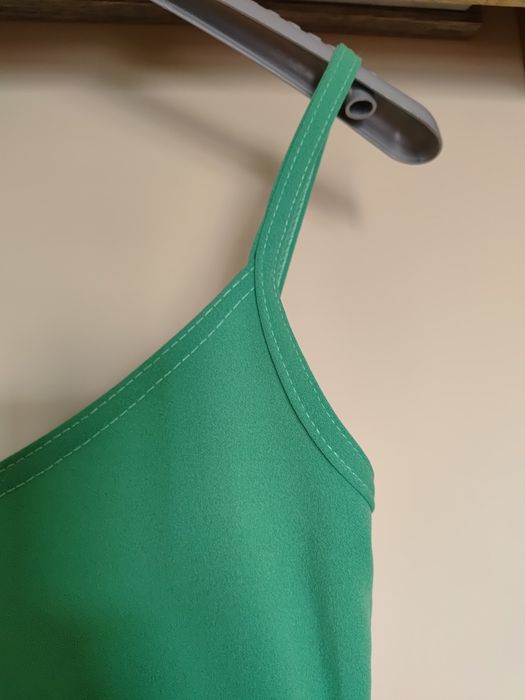 Sukienka Pakuten S zielona na ramiączka