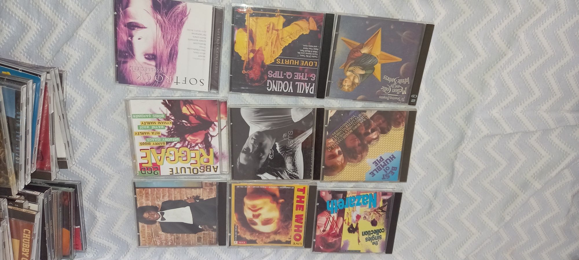 Cd's vários tipos de música