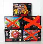 Nintendo zestaw mortal kombat nba  wrestle mania