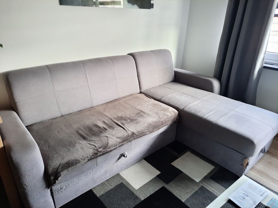 Kanapa narożna - oddam za darmo