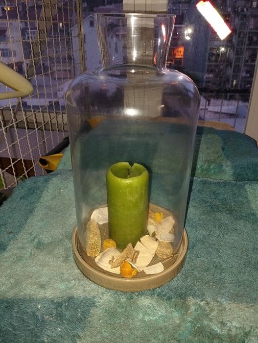 Redoma/campânula de vidro