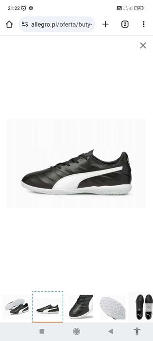 Halówki (buty na halę ) Puma King Pro IT rozm. 40 męskie