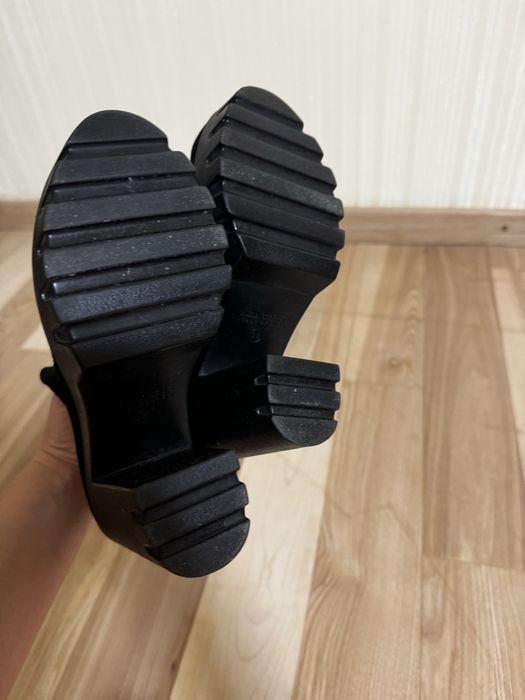 Черевики жіночі осінні з утепленням. Натуральний замш