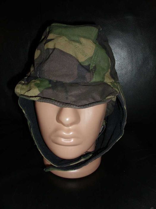 Шапка зимняя камуфляжная DPM р.М- Британия, гор-текс+флис
