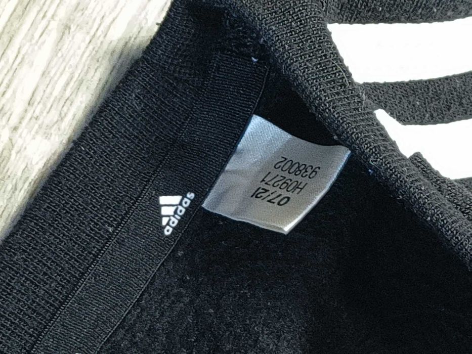 ADIDAS на лампасах світшот чоловічий оригінал чорний М