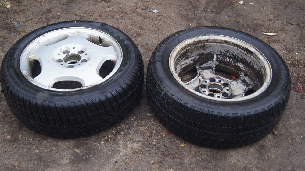 Koła aluminiowe kompletne 2szt opony 205/55/16 Peugeot Citroen