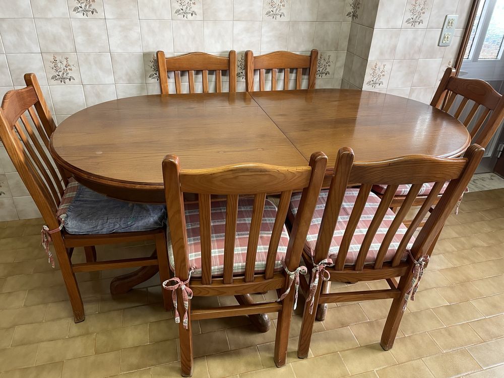 Mesa madeira cozinha