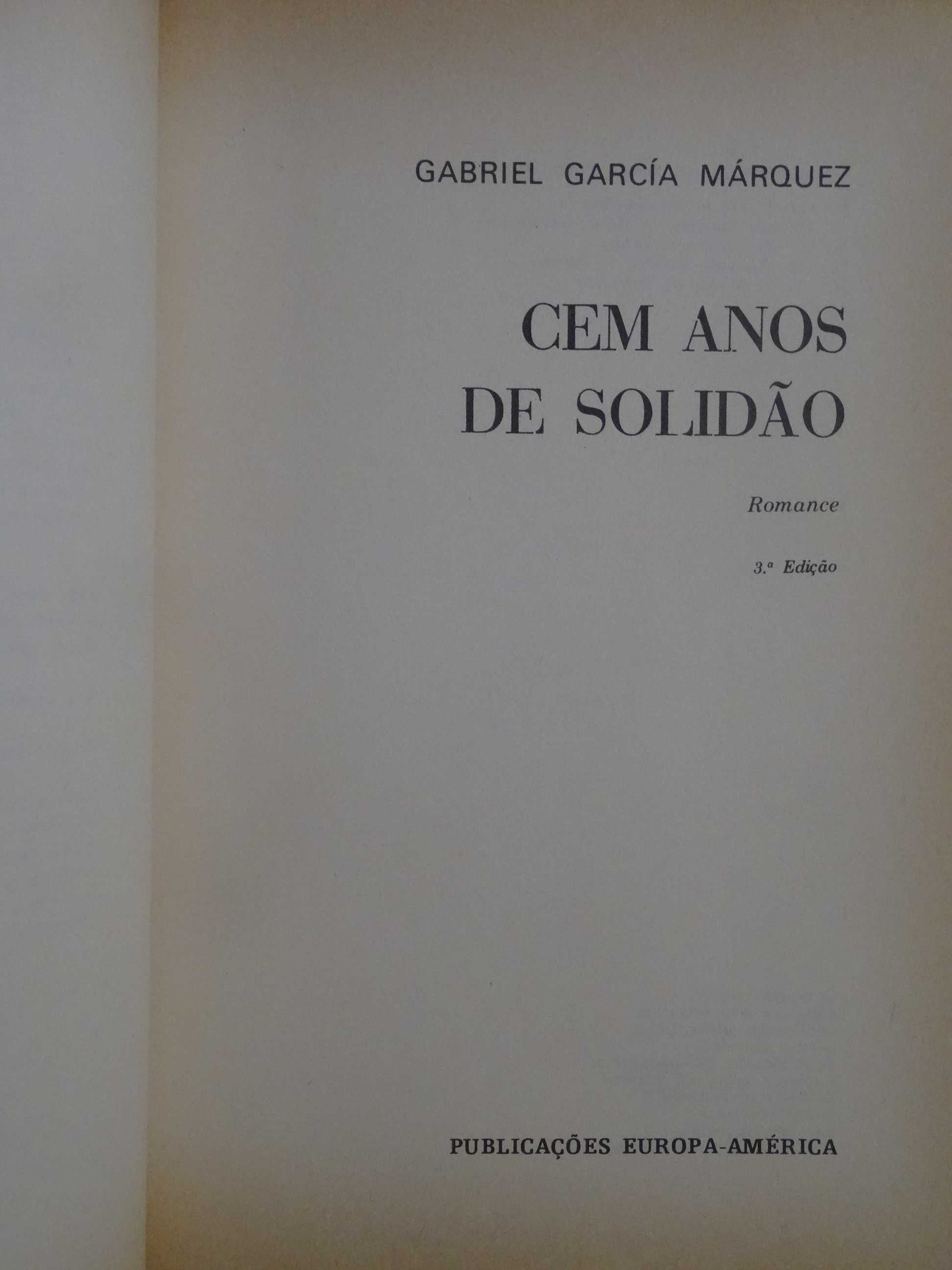 Cem Anos de Solidão
de Gabriel García Márquez