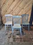 48szt Krzesło drewniane prowansalskie shabby chic - 3 kolory