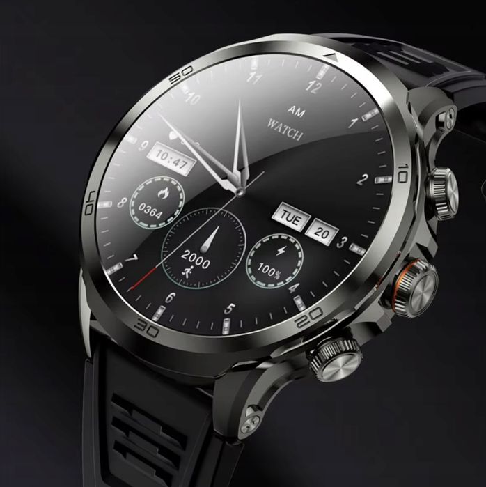 Smartwatch Hk19 Smart Watch 4G: Kamera 360°, Amoled I  Karta Sim