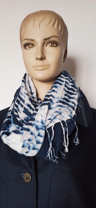 Sg Apaszka tuba szalik chusta granatowy szalik apaszka