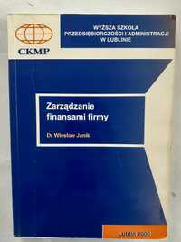 Książka " Zarządzanie finansami firmy " Wiesław Janik