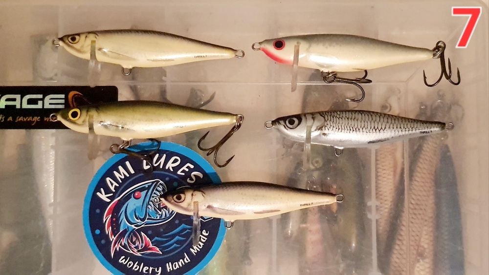 Zestaw woblerów Salmo Trill 7 cm