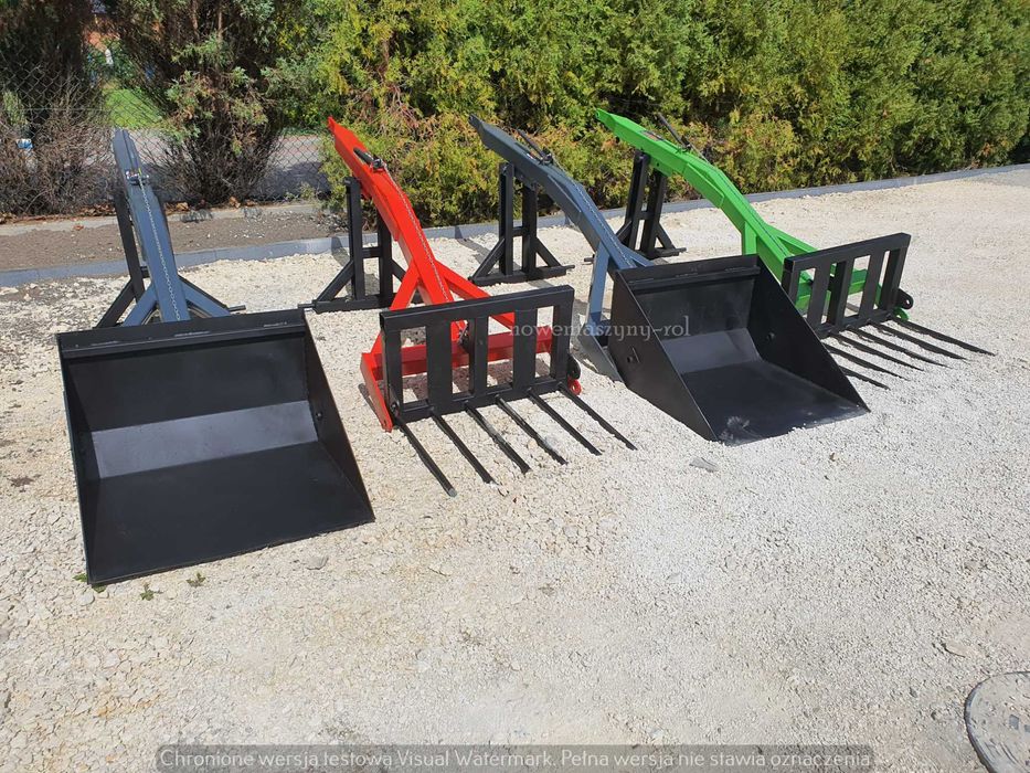 Widły Szufla Wysięgnik do tur na tył na linkę ciągnika ładowacz NOWE