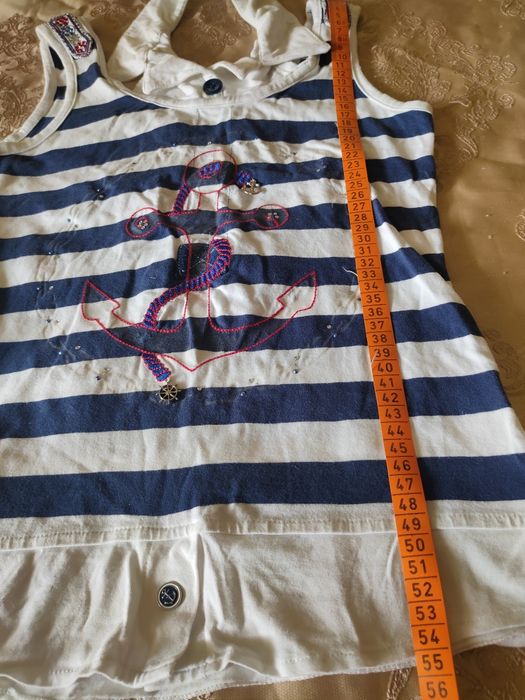 Літній костюм у морському стилі