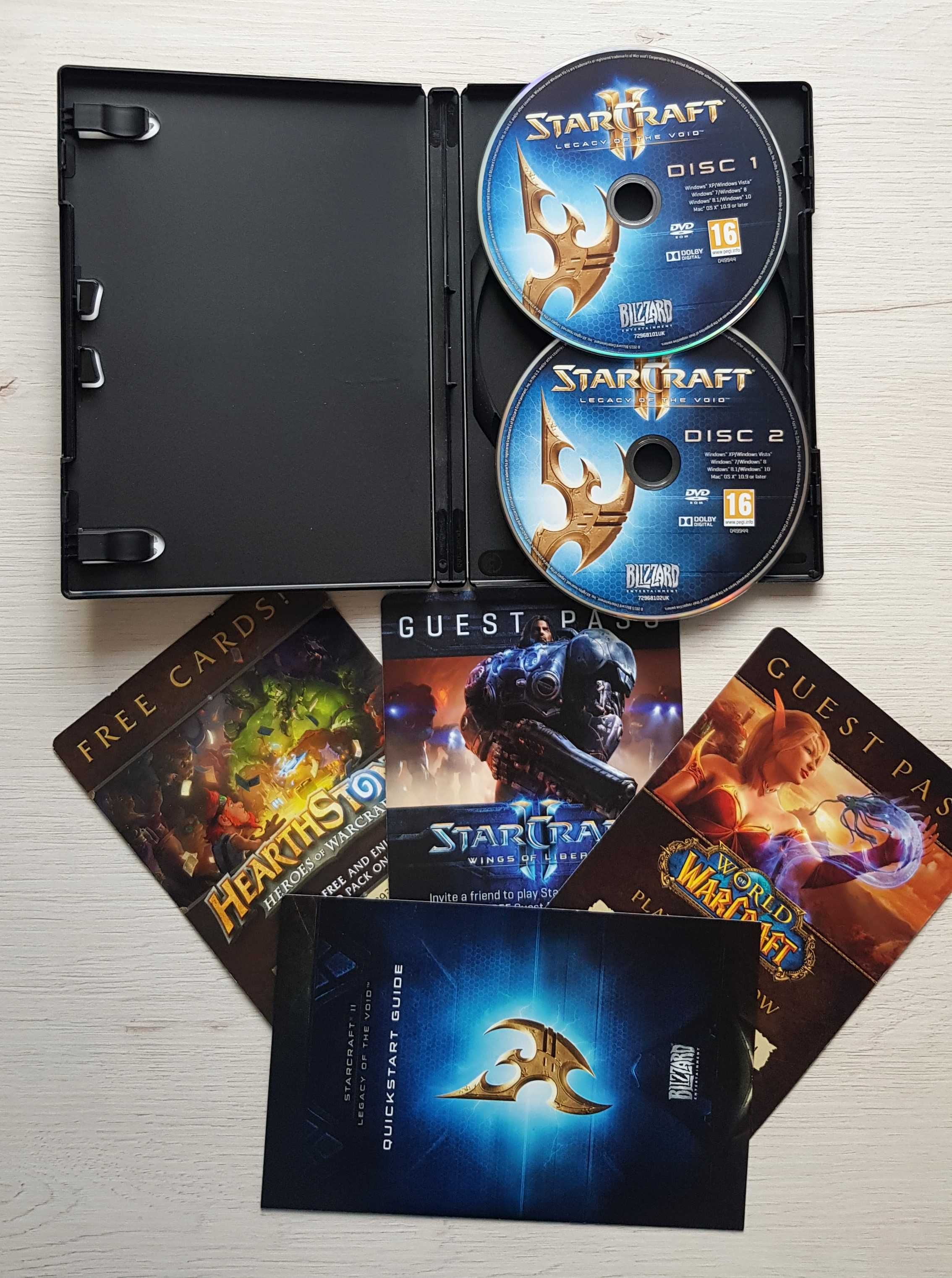 Starcraft 2 Legacy of the Void - DVD BOX - ANG