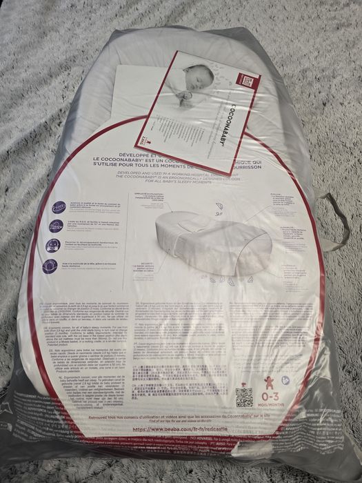 Materac Cocoonababy Red Castle dla niemowląt