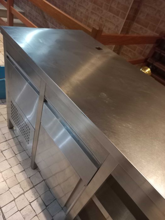 Bancada de inox (café)