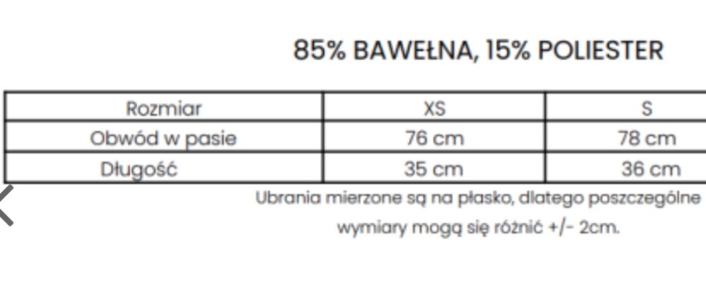 Jeansowa Spódniczka mini OLV o la voga NOVA xs