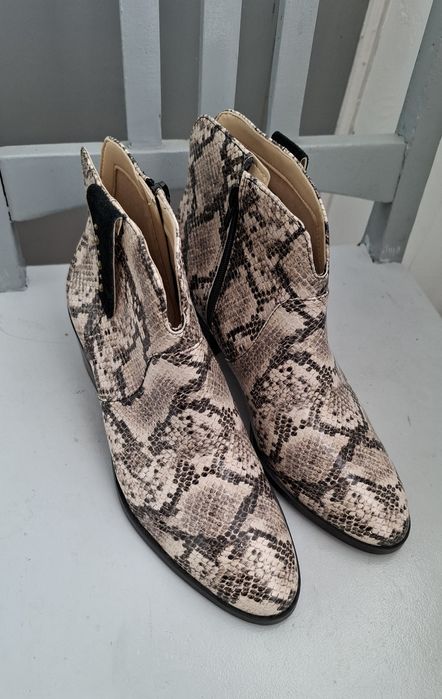 Botki skórzane rozm. 38