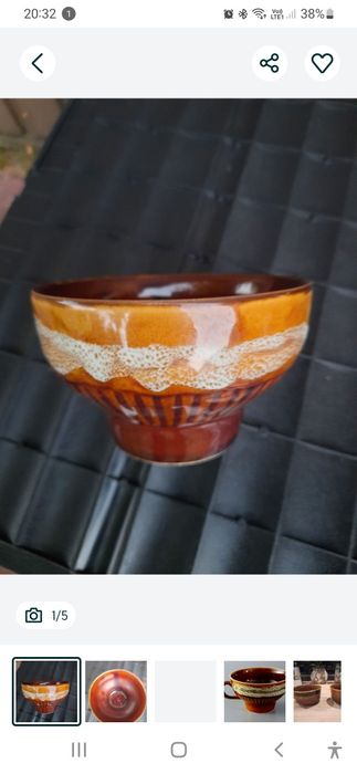 Filiżanki, bulionówki ceramika Mirtostowice