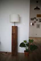 Lampa stojąca HANDMADE History Wood