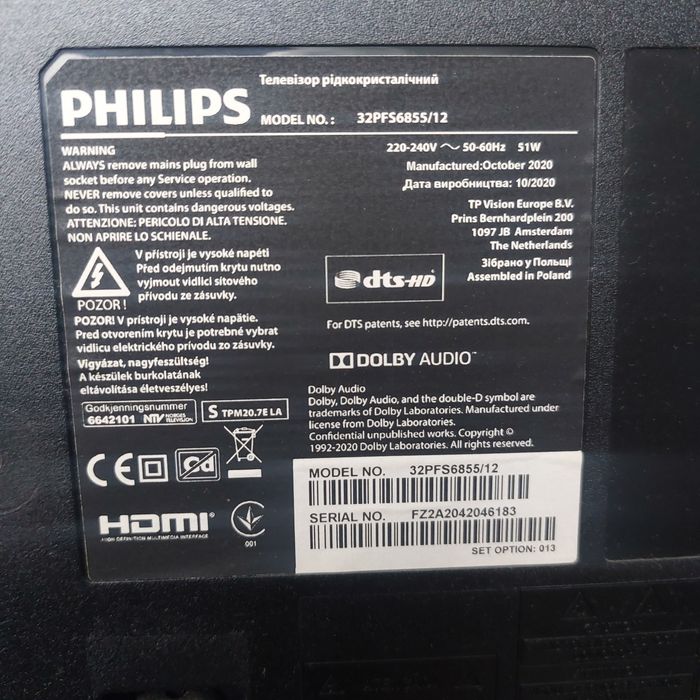 Witam sprzedam TV Philips 32 cale
