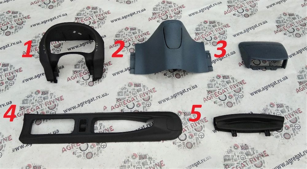 Обшивка Накладка Арки Пороги Пластик Салона Fiat Doblo Фиат Фіат Добло