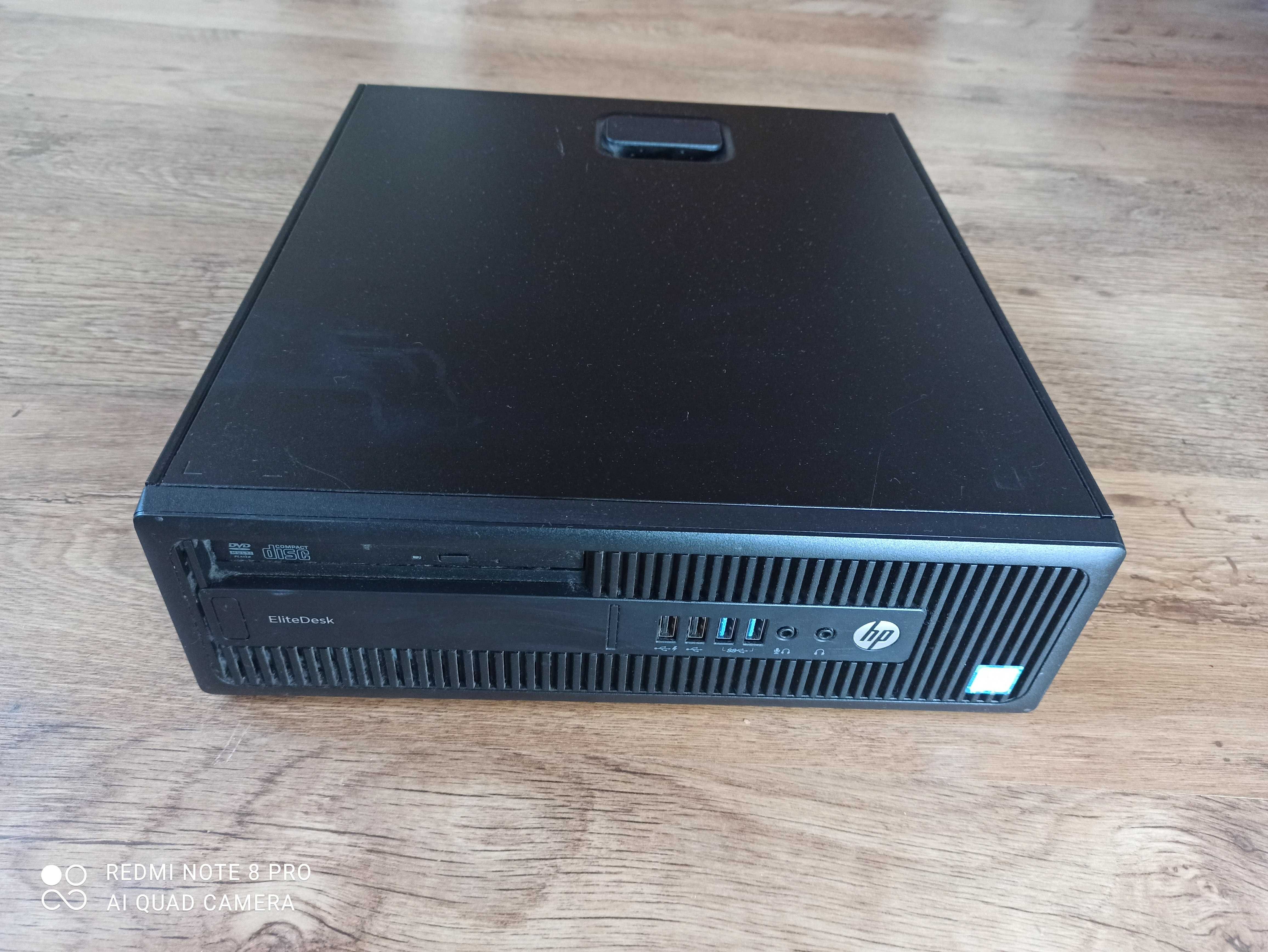 Komputer HP 800 G2 i5-6600 8GB DDR4 240GB SSD+ 500GB HDD