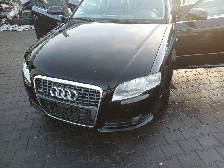 KOMPLETNY PRZÓD MASKA BŁOTNIKI LAMPY ZDERZAK SLINE AUDI A4 B7 LY9B