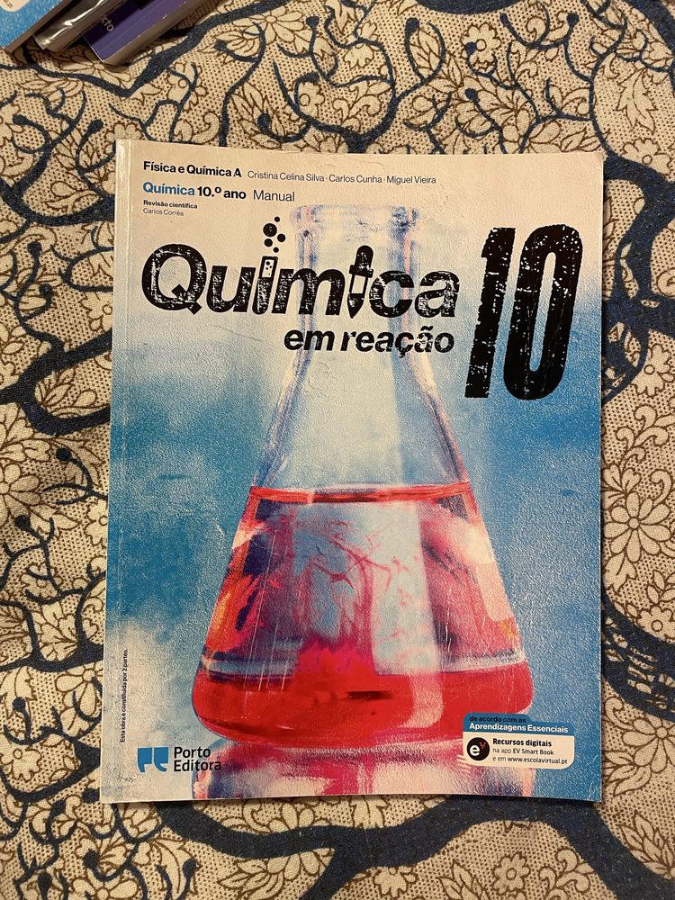 Manual Química 10 ano-(Química em reação)