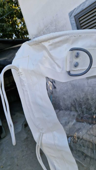 Toldos ou oleados, impermeáveis.