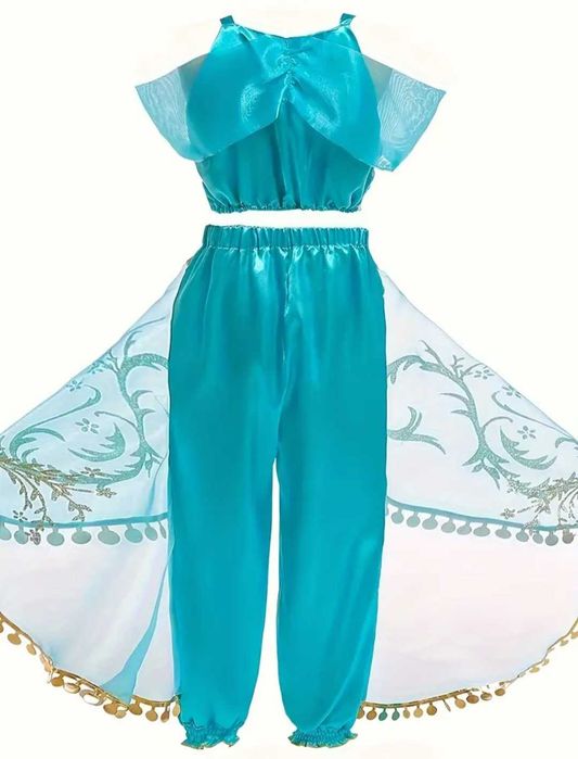 Nowy strój Księżniczka Jasmina Dżasmina Alladyn, r. 128/134 przebranie