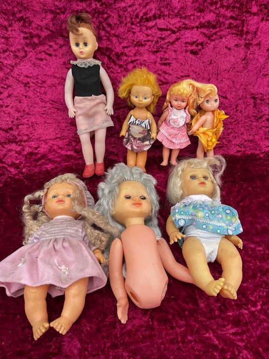 Куклы разные под реставрацию.