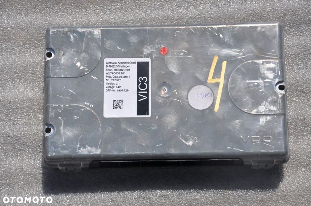 STEROWNIK VIC3 DAF XF 106 14R NR 1365.1000020201