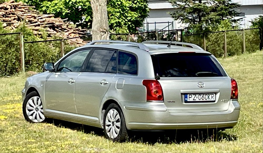 Toyota avensis 2.0d bez dpf moje auto prywatne