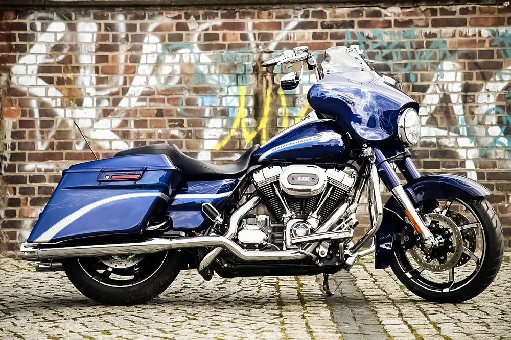 Harley-Davidson Touring Street Glide Screamin Eagle FLHXSE ABS, nawigacja, 110", 6-biegowy, super stan