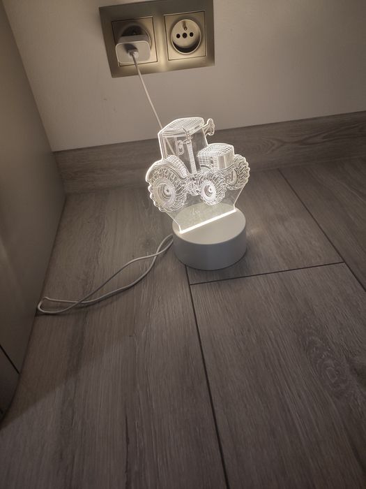 Lampka 3D Traktor