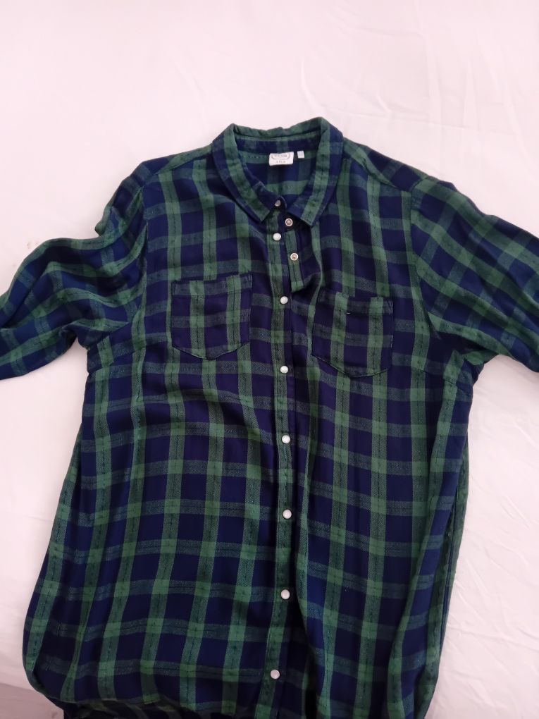 Camisa aos quadradinhos XS