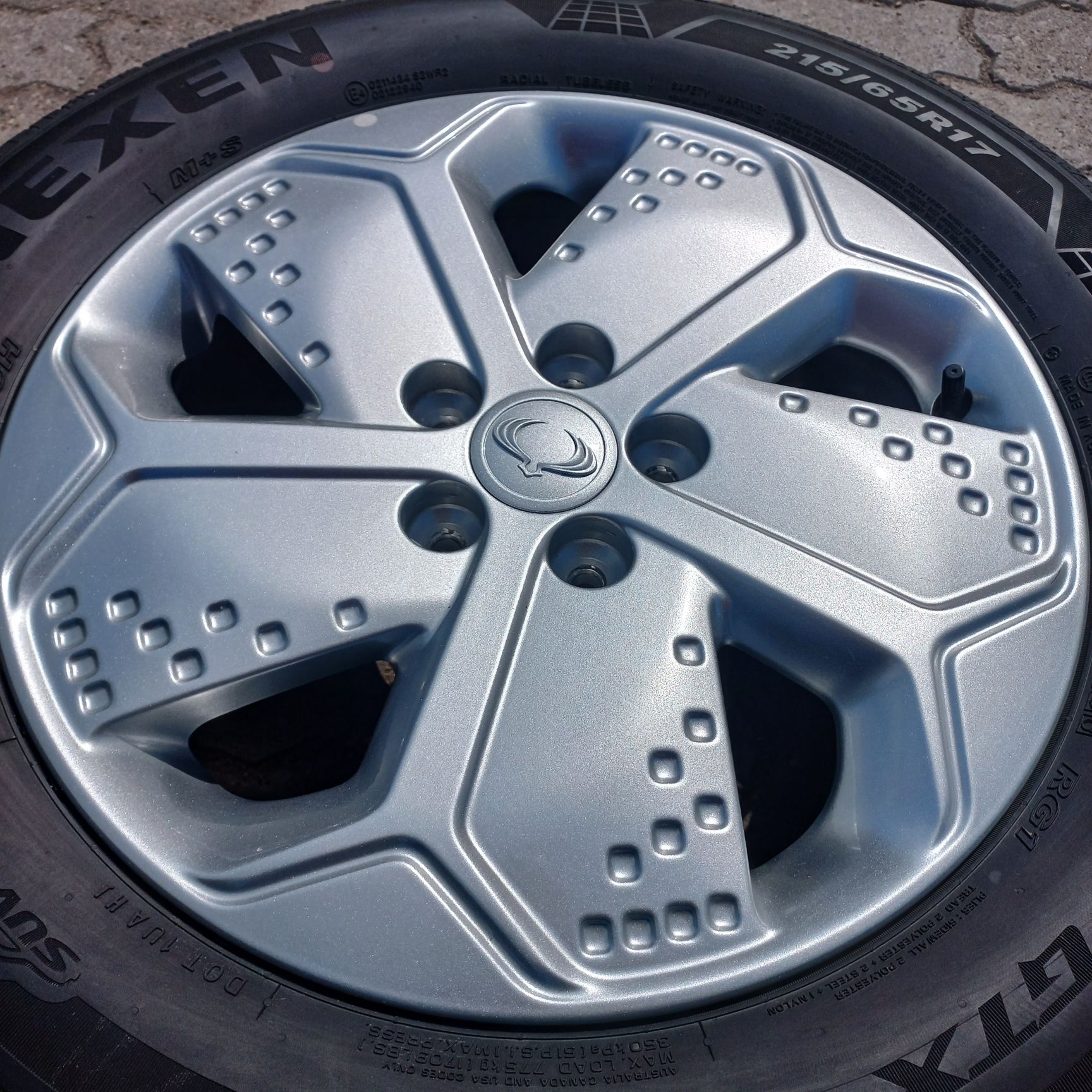 Oryginalne Felgi Aluminiowe SSANGYONG 17" 5x112 6,5J ET45,5 Idealne !
