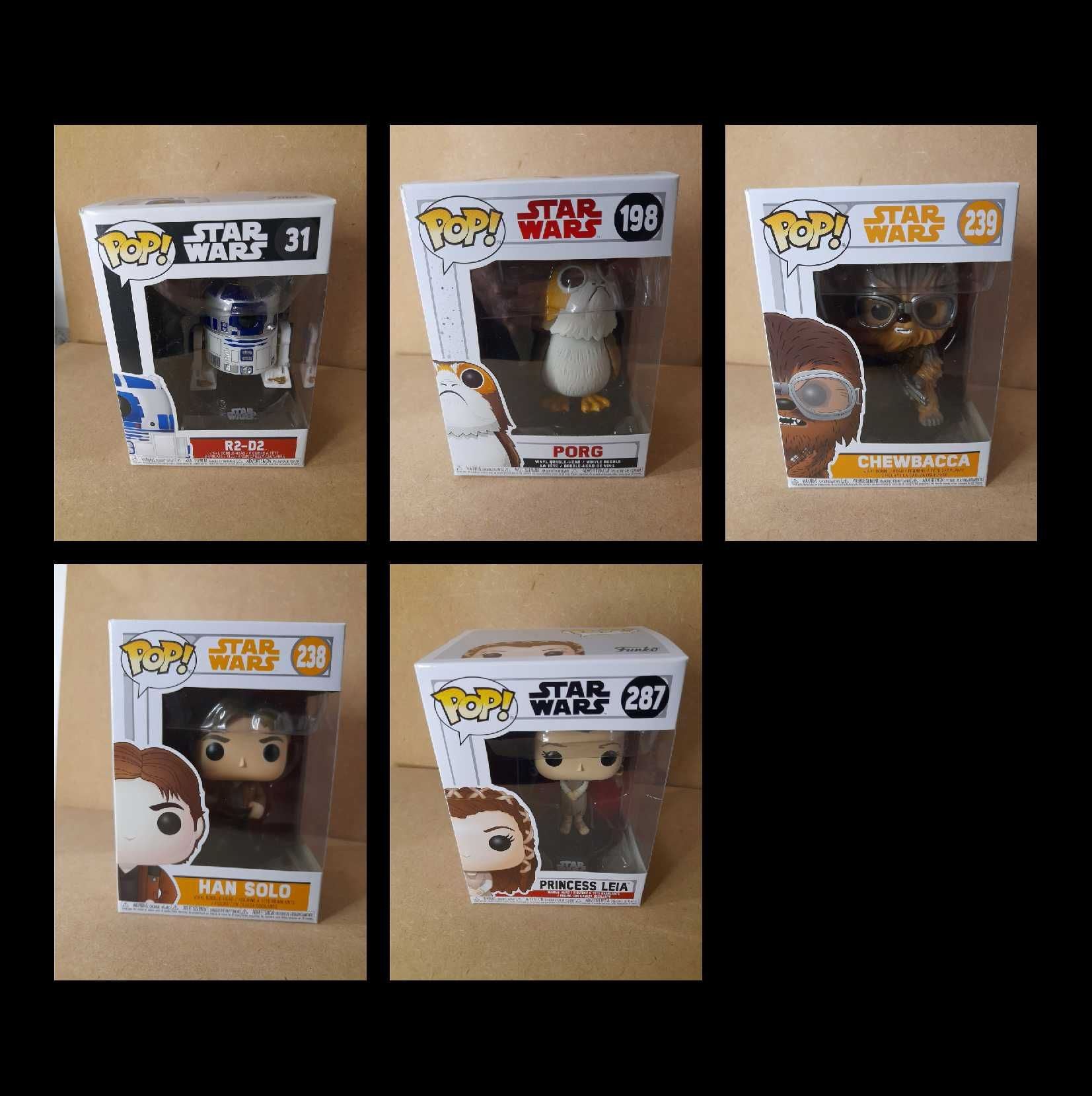 Pop! Star Wars: Novos em Caixa Original