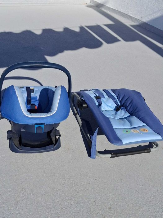 conjunto alcofa + espreguiçadeira para bebé