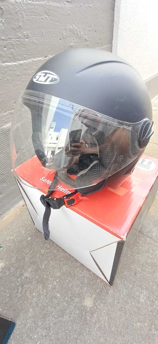 Capacete jet para mota - M